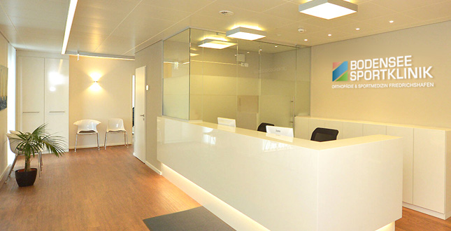 Praxis in der Bodensee-Sportklinik